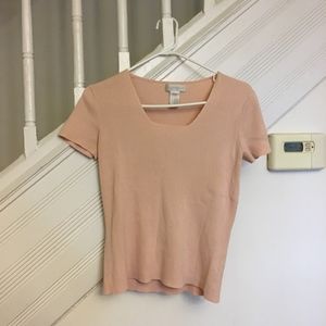 Light Pink Thick Material Work Shirt